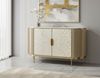 Livin Hill 'Stilig' Kommode, MDF champagnergold, 88 x 40 x 150 cm Bild 5