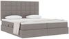 vidaXL Aufbewahrungsbett mit Kopfteil Taupe 180 x 200 cm Kunstleder 3372200 Bild 3