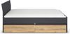 rauch Joel-Extra, Bett, mit 2 Schubladen, Farbe Grau metallic/Eiche Artisan, BxHxT 145x90x209cm Bild 5