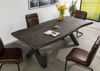 Baumtisch Mango 240x100x77 grau lackiert / X-Beine anthrazit glänzend FREEFORM 5 Bild 2