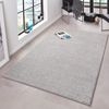 Kurzflor Teppich Pure Uni Grau - 80x150x1,3cm Bild 3