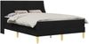 vidaXL Bettgestell mit Matratze mit Kopfteil Polyester 3414736 Bild 2
