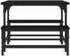 vidaXL Couchtisch Schwarz 100x50,5x40 cm Holzwerkstoff 835374 Bild 5
