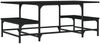 vidaXL Couchtisch Schwarz 100x50,5x40 cm Holzwerkstoff 835374 Bild 2