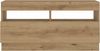 vidaXL TV-Schrank mit LED-Leuchten Artisan-Eiche 80x35x40 cm 856358 Bild 5