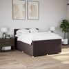 vidaXL Boxspringbett mit Matratze Dunkelbraun 140x190 cm Stoff 3288985 Bild 4