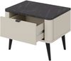 Nachttisch Rotevio RE17 (Farbe: Cashmere / Cashmere + Nuss) Bild 2