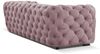Sofa Designersofa NATALIE 3-Sitzer in Stoff Riviera Rose Bild 4