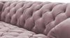 Sofa Designersofa NATALIE 3-Sitzer in Stoff Riviera Rose Bild 3