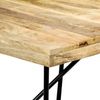 vidaXL Esstisch 180×90×76 cm Mango Massivholz [282880] Bild 4