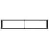 vidaXL Hochbeet Schwarz 250 x 50 x 91 cm 42038989 Bild 5