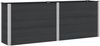 vidaXL Hochbeet Schwarz 250 x 50 x 91 cm 42038989 Bild 2