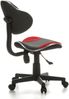 hjh OFFICE 633002 Kinderdrehstuhl Bürostuhl KIDDY GTI-2 grau rot, Kinderdrehstuhl für Schulanfänger, kindgerechte Ausführung, ergonomischer Kinderschreibtischstuhl, Kinderbürostuhl höhenverstellbar, Jugendstuhl Bild 5