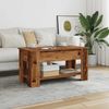 vidaXL Couchtisch Altholz-Optik 101x49x52 cm Holzwerkstoff 856926 Bild 4