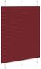 vidaXL Plissee Bordeauxrot 110x150 cm Stoffbreite 109,4 cm Polyester 4015247 Bild 4