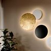 s.luce Cloud indirekte LED Wandleuchte Kombination Blattgold 30/40/50 Bild 5