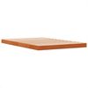 vidaXL Massivholzbett Wachsbraun 120x190 cm Kiefer 847156 Bild 4