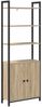 vidaXL Bücherregal Sonoma-Eiche 60 x 24 x 161 cm Holzwerkstoff 883857 Bild 2
