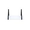 AKKE Wandregal, Hängeregal GINO modern mit schwarzen Befestigungen 2mm PVC LOFT Bild 4