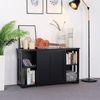 Yaheetech Kommode, Sideboard mit Stauraum und Schiebetüren Bild 2
