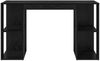 vidaXL Schreibtisch mit Regal Schwarz Eichen-Optik 130 x 50,5 x 75 cm 869499 Bild 5