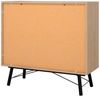 andas Kommode Ry Aufbewahrung, Schubladenschrank, Stauraum, Sideboard mit 6 Schubladen, Breite 102 cm, Höhe 95 cm, Massivholzbeine Bild 4