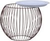 vidaXL Couchtisch Golden Ø 41 cm 287658 Bild 2