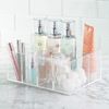 Schminkaufbewahrung Kosmetik Organizer 5 Fächer mDesign Make-up Box transparent Bild 2