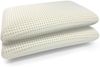 Dmora Kopfkissen Sunny, Bettkissen, Ergonomisches Produkt, Schlafzimmerkissen, Made in Italy, 70x41 h13 cm, Weiß Bild 4