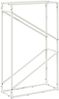 vidaXL Brennholzregal Weiß 60x25x100 cm Kaltgewalzter Stahl 864328 Bild 2