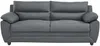 Vente-unique - Sofa 3-Sitzer - Stoff - Anthrazit - MANOA Bild 2