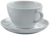 Jumbotasse Bistro 400ml mit Untertasse Porzellan Bild 2