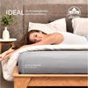 leevitex® Spannbettlaken für Boxspringbetten & Wasserbetten - Spannbetttuch 170 g/m², Gummizug: rundum, 100% Mako-Baumwolle, sehr robust, 180x200 – 200x220 cm + 40 cm Steg Bild 4