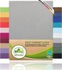 leevitex® Spannbettlaken für Boxspringbetten & Wasserbetten - Spannbetttuch 170 g/m², Gummizug: rundum, 100% Mako-Baumwolle, sehr robust, 180x200 – 200x220 cm + 40 cm Steg Bild 2
