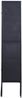 Garten-Paravent HWC-J14, Raumteiler Trennwand Sichtschutz, Metall 200x121cm ~ schwarz Bild 3