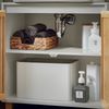 SoBuy BZR125-W Waschbeckenunterschrank, MDF, Lackiert, Weiß, 60 x 60 x 33 cm Bild 4