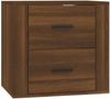 vidaXL Wand-Nachttisch Braun Eichen-Optik 50x36x47 cm 816863 Bild 2
