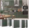 Hängeschrank Fame-Line Grün-Gold Landhaus 60 cm Vicco Bild 2