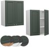 Hängeschrank Fame-Line Grün-Gold Landhaus 60 cm Vicco Bild 5