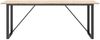 vidaXL Esstisch O-Gestell 200x100x75cm Massivholz Kiefer und Stahl 3282679 Bild 4