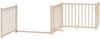 vidaXL 8-tlg. Hundetor mit Tür Faltbar 640 cm Pappelholz 3155722 Bild 4
