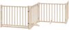 vidaXL 8-tlg. Hundetor mit Tür Faltbar 640 cm Pappelholz 3155722 Bild 3