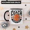 Trendation Tasse Basketball-Trainer Coach Tasse Geschenk Lustig I Am The Coach Thats Wh Bild 3