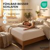 Komfortec Spannbettlaken Jersey Spannbettuch, 90x200, 140x200, 160x200, 180x200 oder 200x200 cm, 100% Baumwolle (135 g/m), Gummizug: Rundum, (1 Stück), OEKO-TEX® Standard 100 Zertifisiert, für Matratzen bis 25 cm Höhe Bild 3