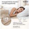 Komfortec Spannbettlaken Jersey Spannbettuch, 90x200, 140x200, 160x200, 180x200 oder 200x200 cm, 100% Baumwolle (135 g/m), Gummizug: Rundum, (1 Stück), OEKO-TEX® Standard 100 Zertifisiert, für Matratzen bis 25 cm Höhe Bild 2