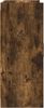 vidaXL Sideboard Geräucherte Eiche 98,5 x 33 x 80 cm Holzwerkstoff 8011127 Bild 5