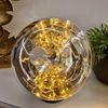 s.luce Orb LED-Dekolampe Glaskugel Ornament Kupfer Verlauf Ø 30cm Bild 3