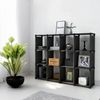 Intirilife Steckregal, 1-tlg, Modulares Regal Bücherregal Steckregal Aufbewahrungsregal Regalsystem Bild 3