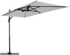 Doppler Sonnenschirm / Pendelschirm "Active City Green Edition 240 x 135", hellgrau, 240 x 135 cm Bild 4