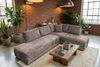 KAWOLA Schlafsofa SADIRA Ecksofa Stoff taupe Recamiere rechts 89 x 209 x 288 cm Bild 2